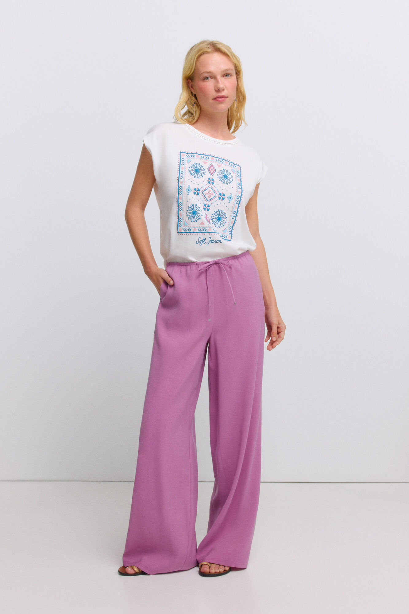 Springfield Pantal&oacute;n jogger wide leg