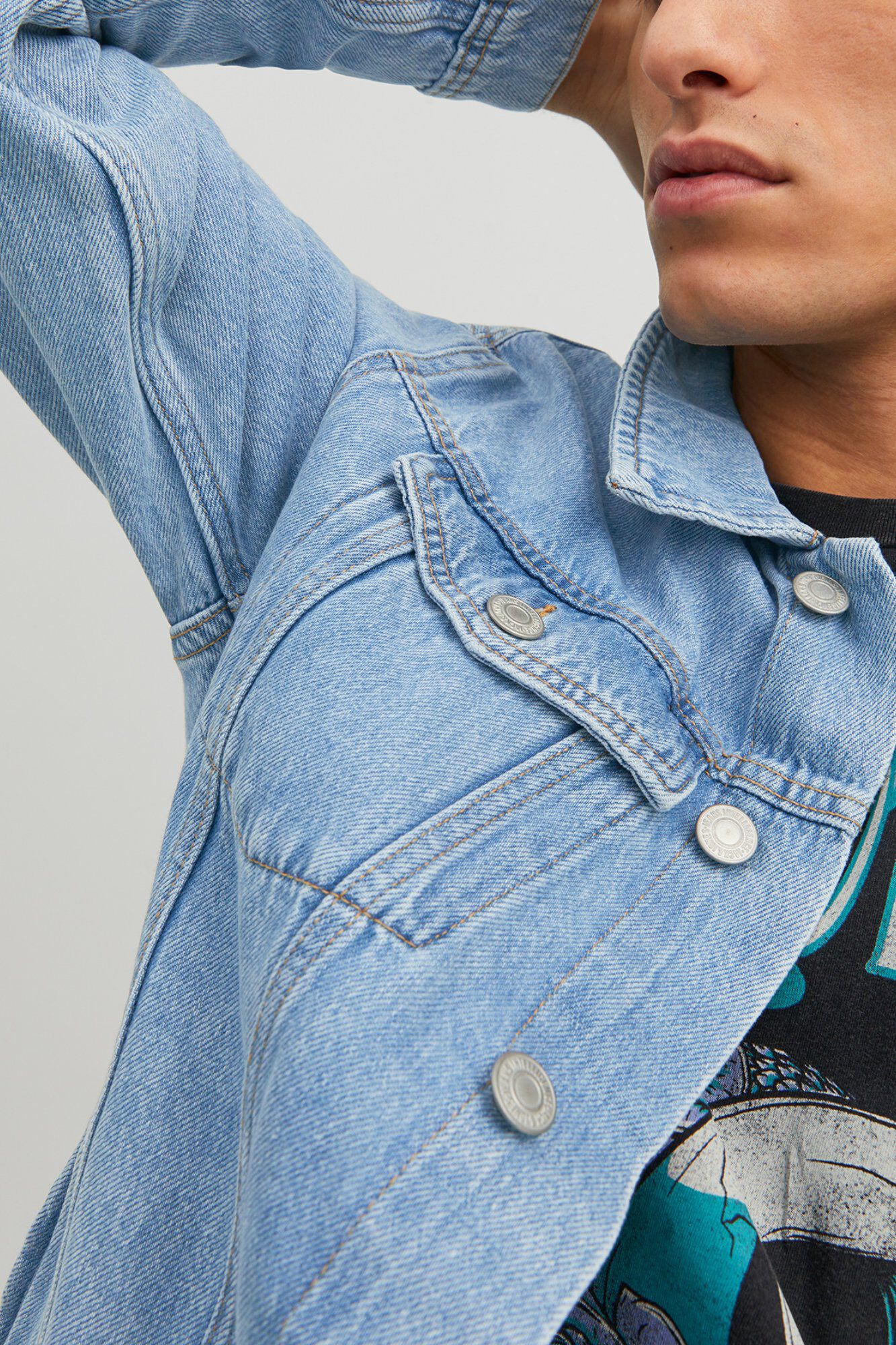 Jack & Jones Cazadora denim azulado