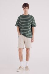 Springfield Bernuda en knit color lavada blanco