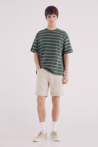 Springfield Bernuda en knit color lavada blanco