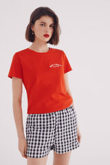 Springfield Playera "Hot chilli" rojo