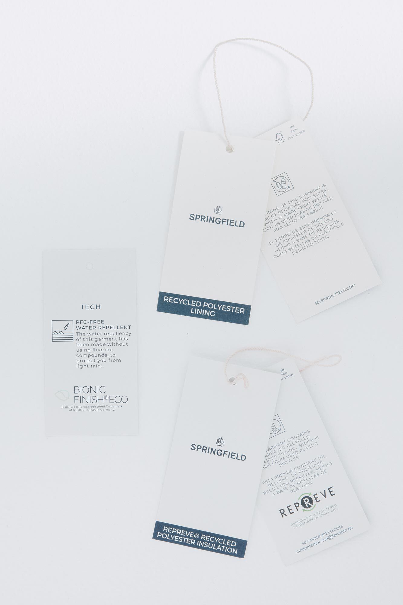 Springfield Chaleco acolchado azul