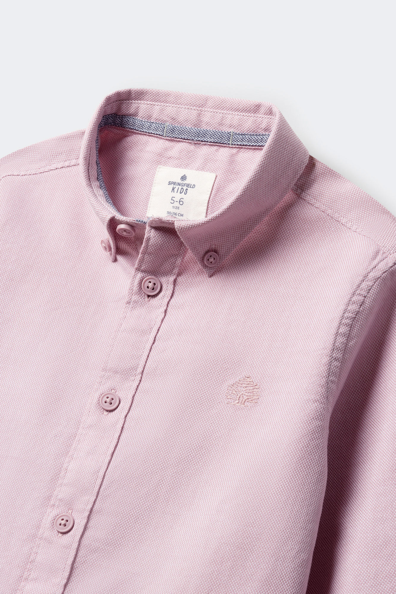 Springfield Kids Camisa estructura ni&ntilde;o naranja