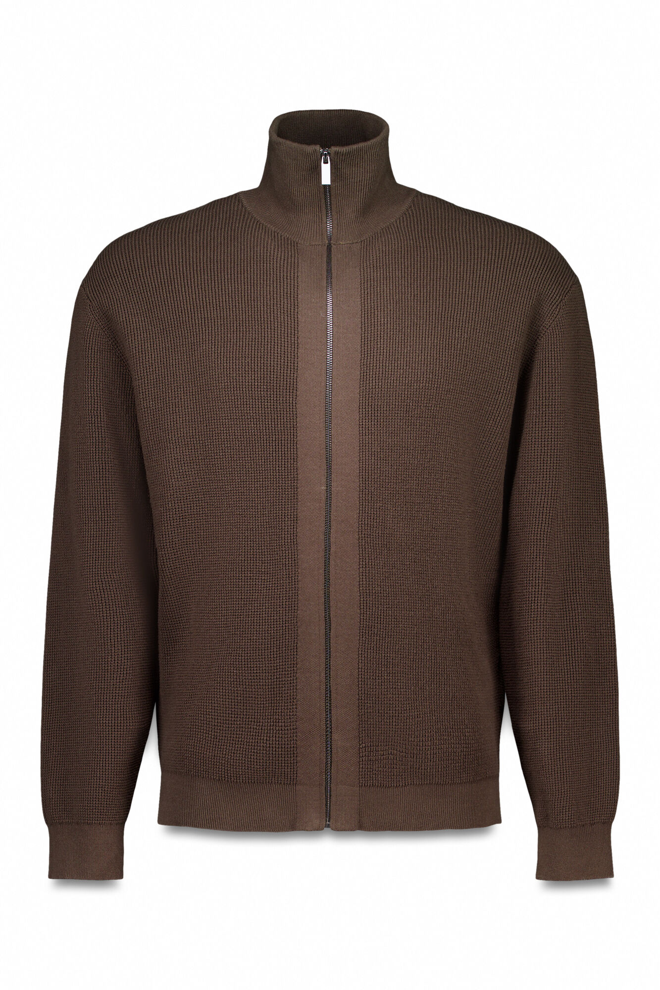 Springfield C&aacute;rdigan con cierre de c&aacute;rdigan estampado