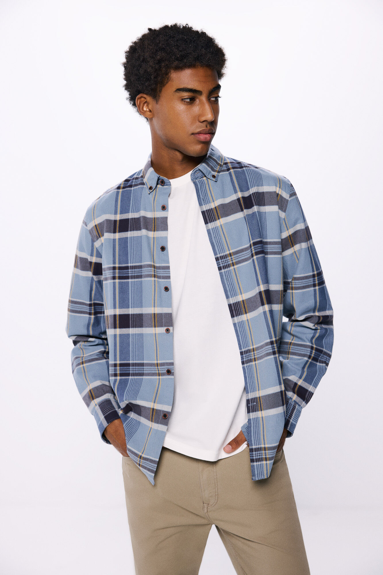 Camisas de cuadros para hombre Nueva Coleccion Springfield Mexico