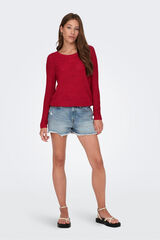 Springfield Jersey de punto fino rojo