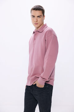 Springfield Sudadera polo rosa