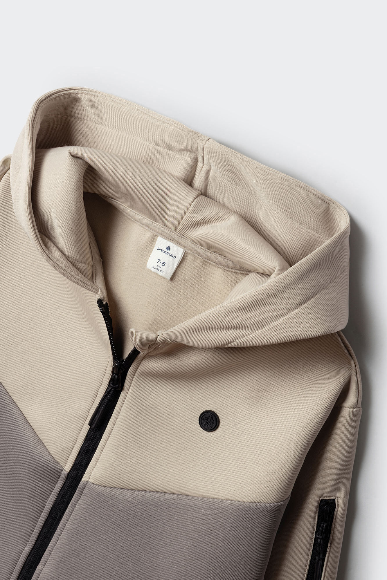 Springfield Kids Sudadera urban cortados y cosidos para ni&ntilde;o caf&eacute;