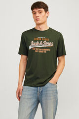 Springfield Playera estándar fit verde