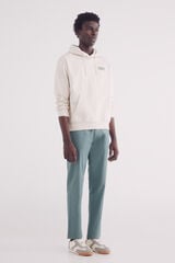 Springfield Pantalón chino comfort slim fit azul