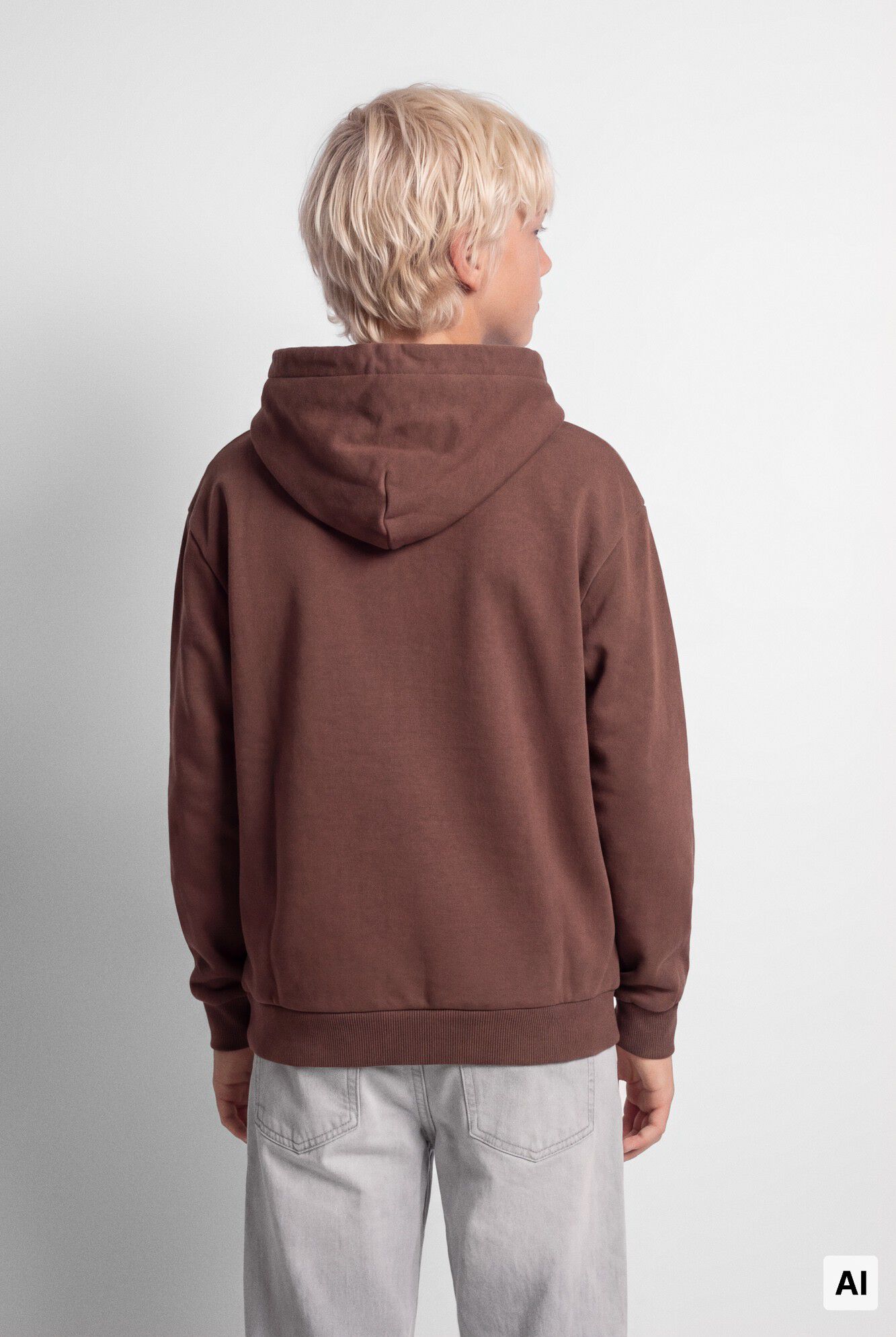 Springfield Kids Sudadera b&aacute;sica de bici para ni&ntilde;o caf&eacute;