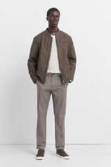 Springfield Pantal&oacute;n chino comfort fit caf&eacute;