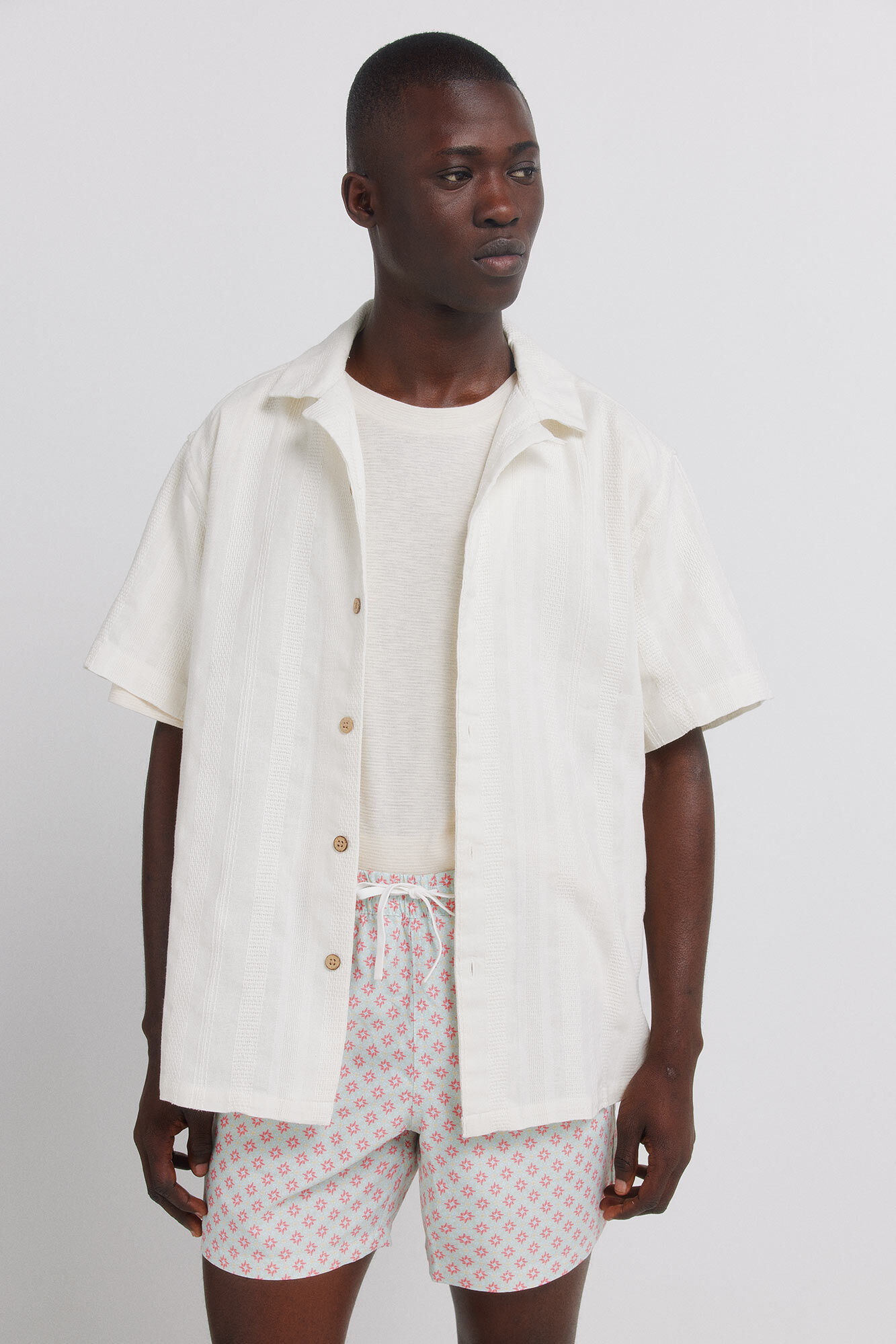 Springfield Traje de ba&ntilde;o estampado de mosaico verde