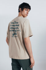 Springfield Camisa smart tennis beige