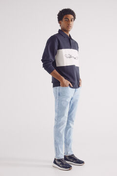 Springfield Jeans slim azul indigo