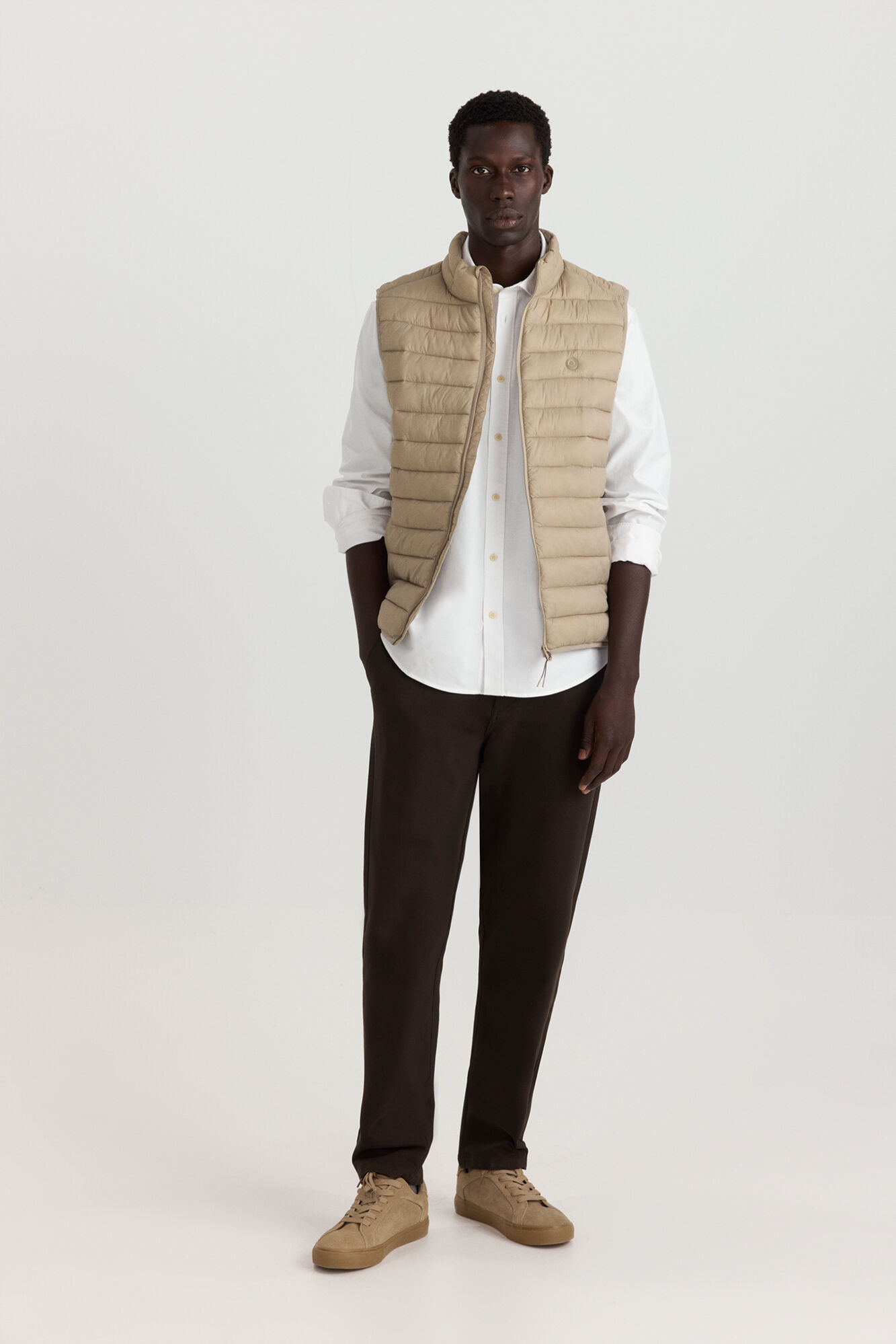Springfield Pantal&oacute;n chino de tejido c&oacute;modo