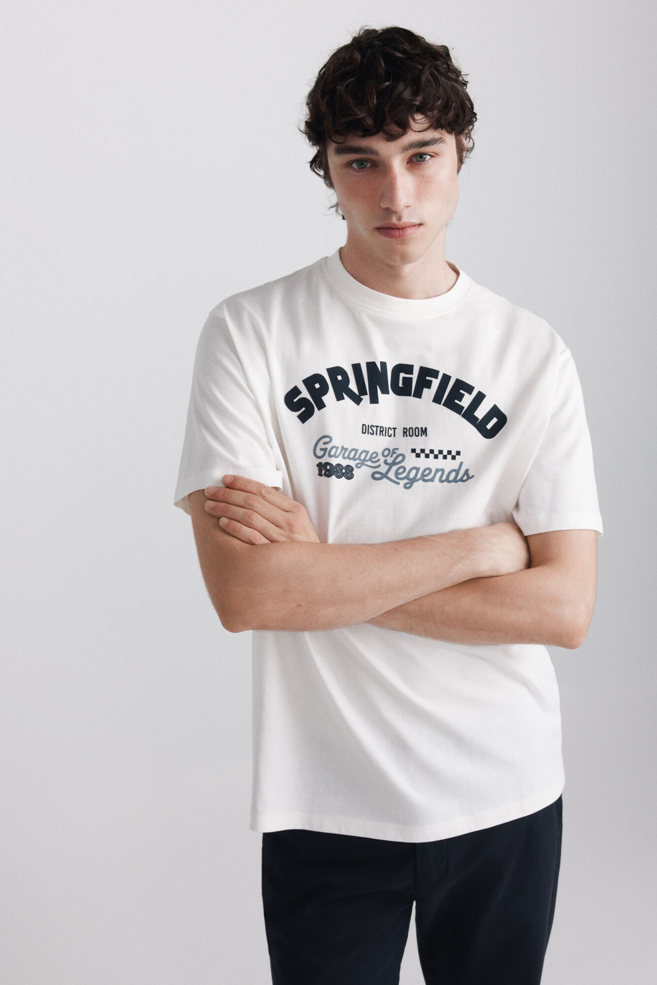 Springfield Playera Springfield legends marfil