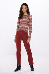 Springfield Jeans kick flare color púrpura