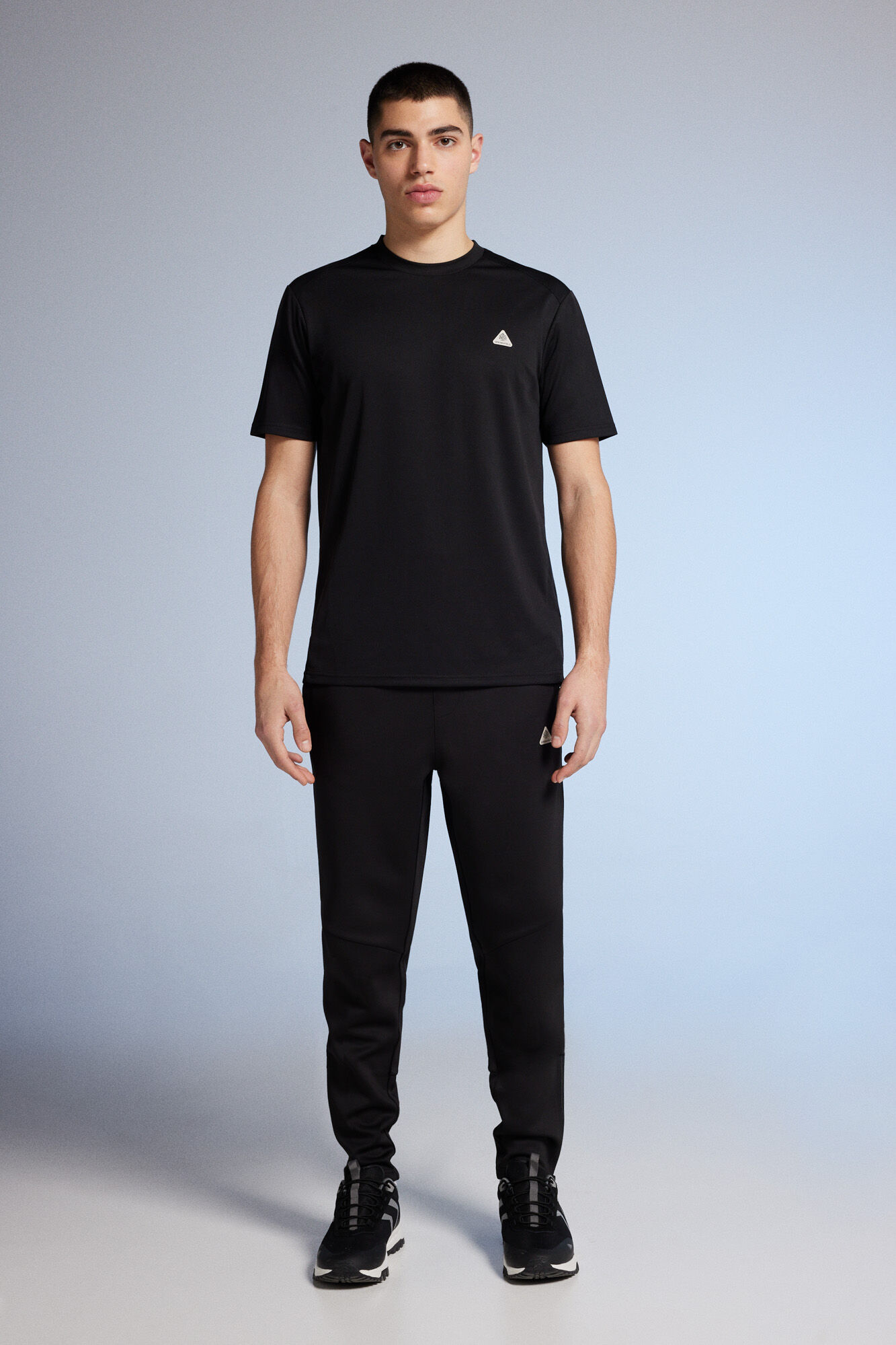 Springfield Playera outdoor mesh negro