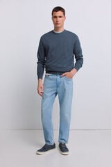 Springfield Jeans lavado claro slim fit azul indigo