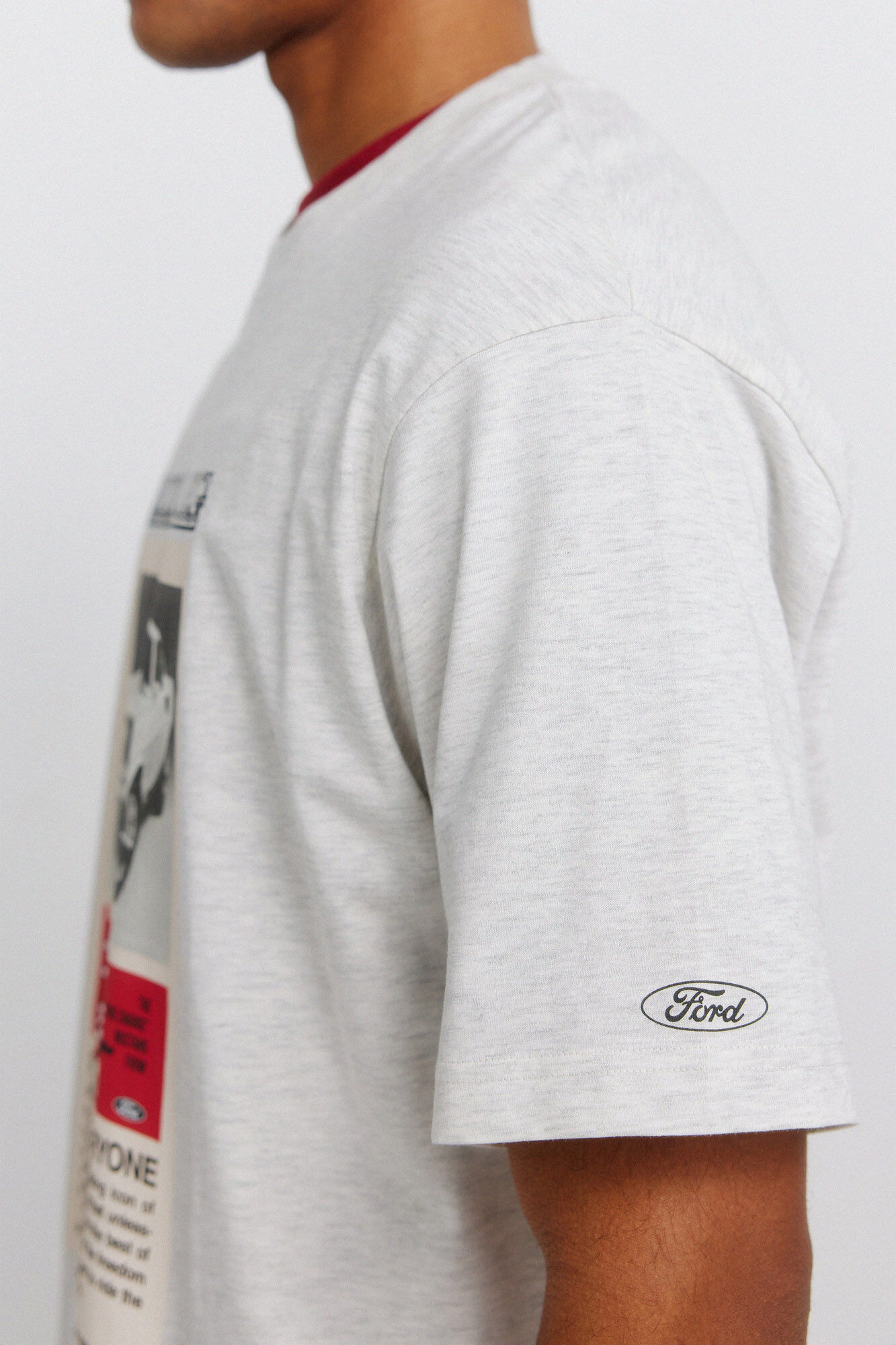 Springfield Playera Mustang Boss 429 gris