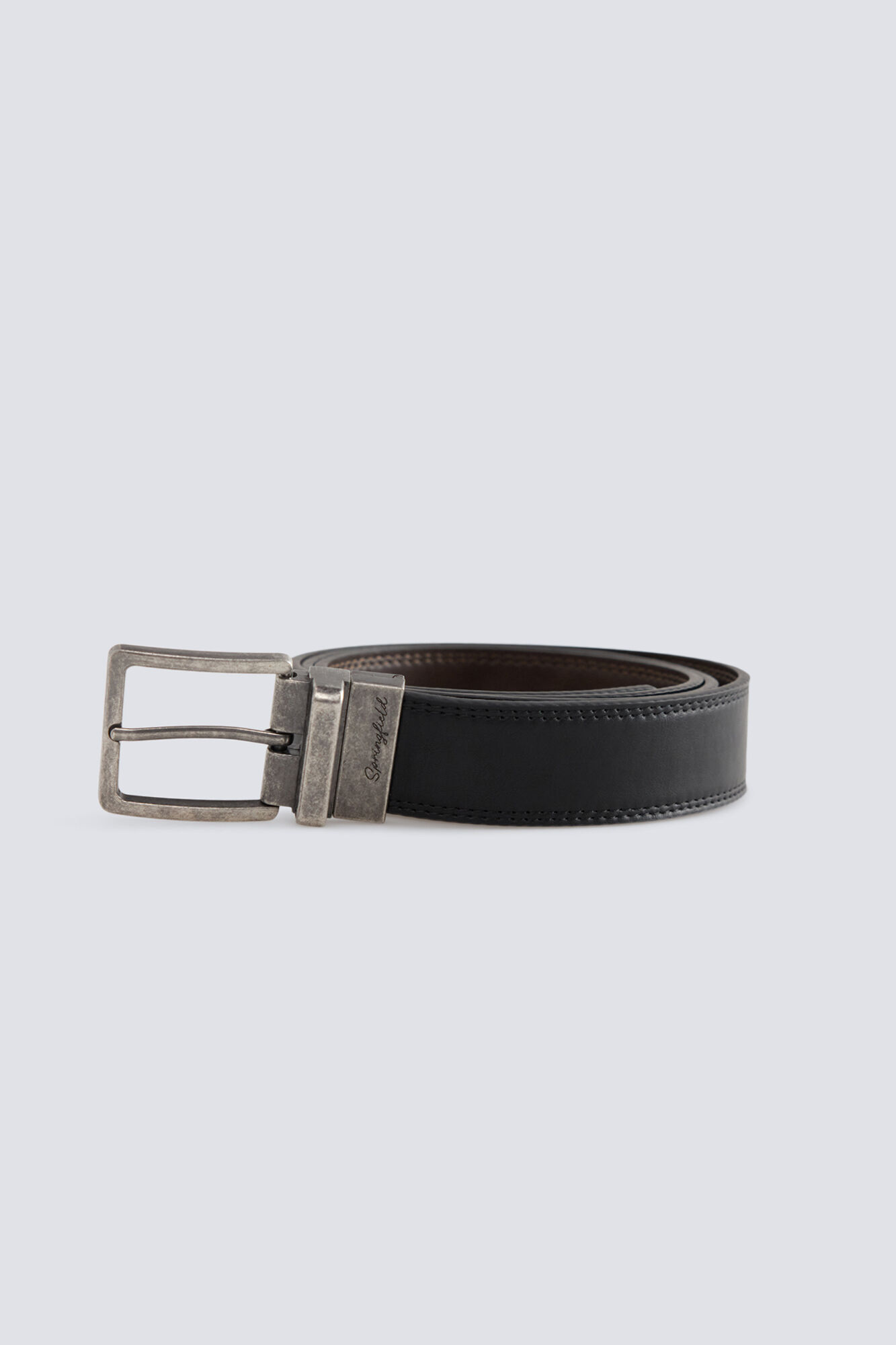 Springfield Cintur&oacute;n de mezclilla reversible