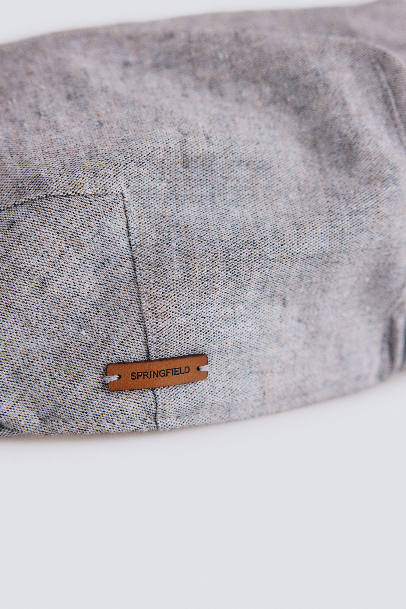 Springfield Gorra plana con logo Springfield caf&eacute;
