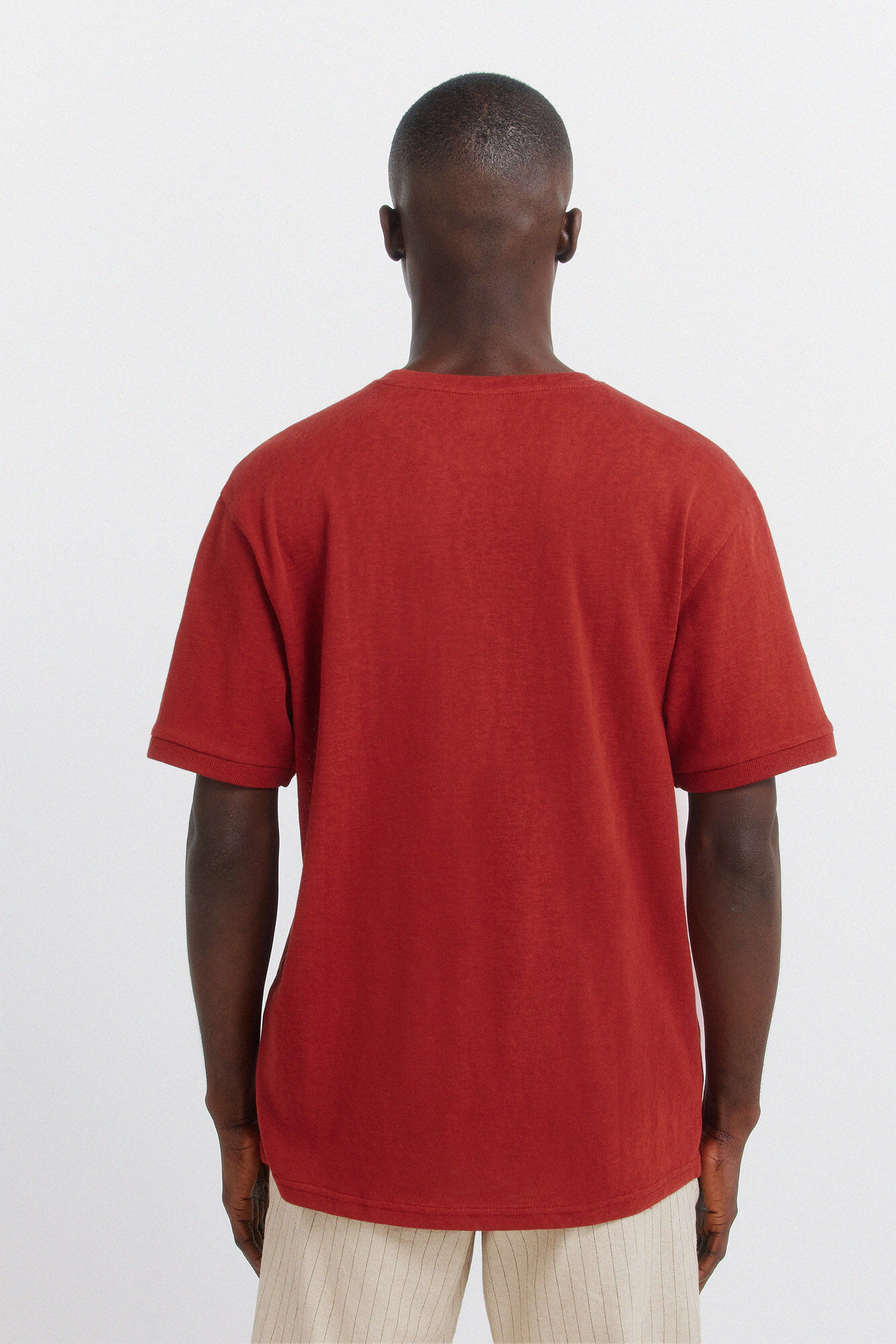 Springfield Playera r&uacute;stica naranja