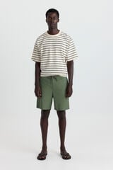 Springfield Bermudas ligeras comfort fit kaki