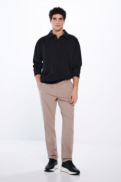 Springfield Sudadera polo interlock negro