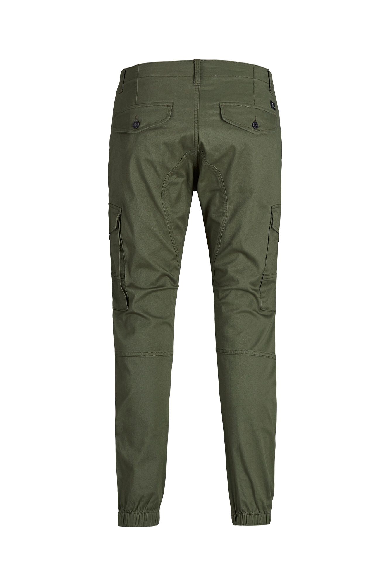 Jack & Jones Pantal&oacute;n cargo de algod&oacute;n verde