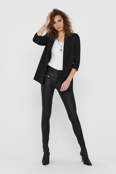 Springfield Blazer manga 3/4 con solapas negro
