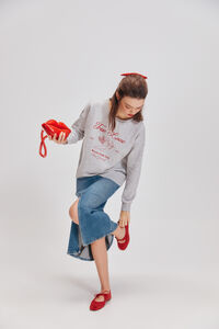 Springfield Sudadera "True love" gris