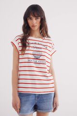 Springfield Playera "Lobster club" estampado