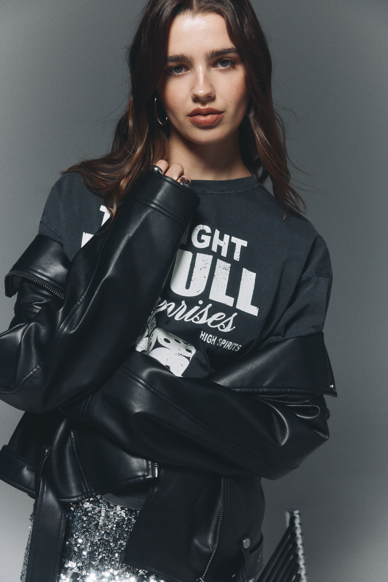 High Spirits Chamarra de jinete negro