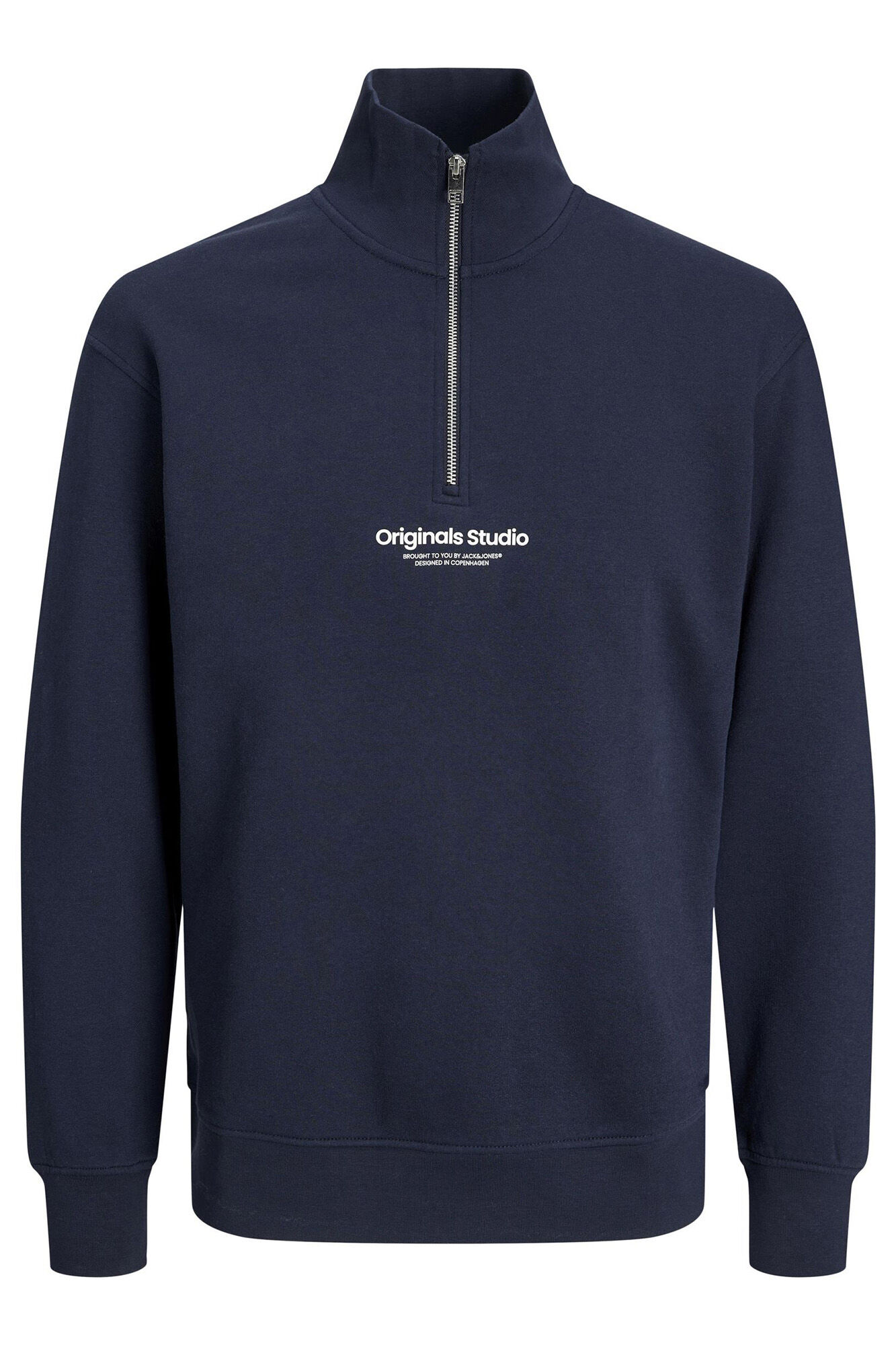 Jack & Jones Sudadera cuello alto marino