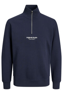 Springfield Sudadera cuello alto marino