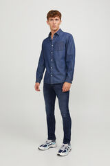 Springfield Jeans slim fit azul tinta