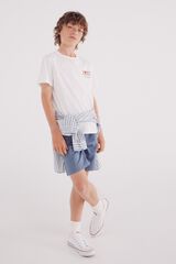 Springfield Bermuda chino para niño azul indigo