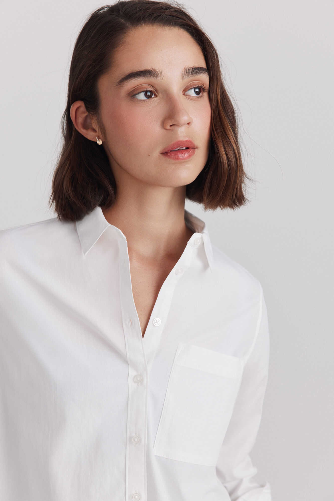 Springfield Camisa b&aacute;sica de popel&iacute;n