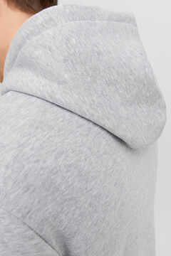 Springfield Sudadera relaxed fit capucha gris