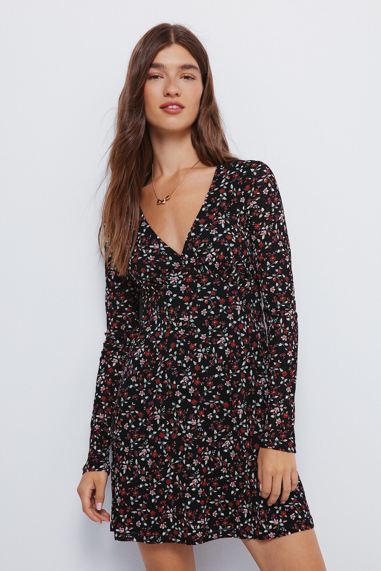 Springfield Vestido corto negro