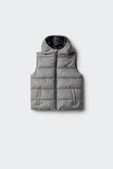 Springfield Kids Chaleco acolchado para niños gris