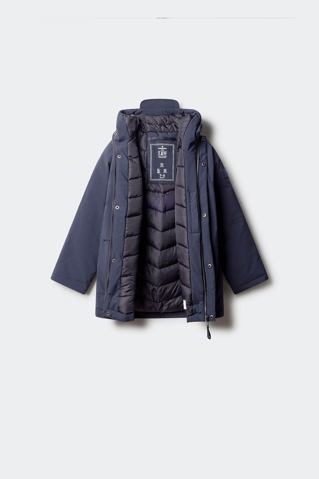 Springfield Kids Parka azul marina ni&ntilde;o azul