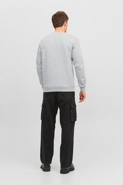 Springfield Sudadera relaxed fit  gris