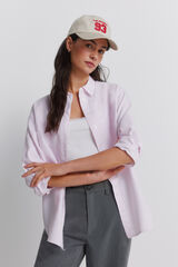 Springfield Camisa Oxford algod&oacute;n rosa