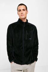 Springfield Chamarra homewear borreguito marino