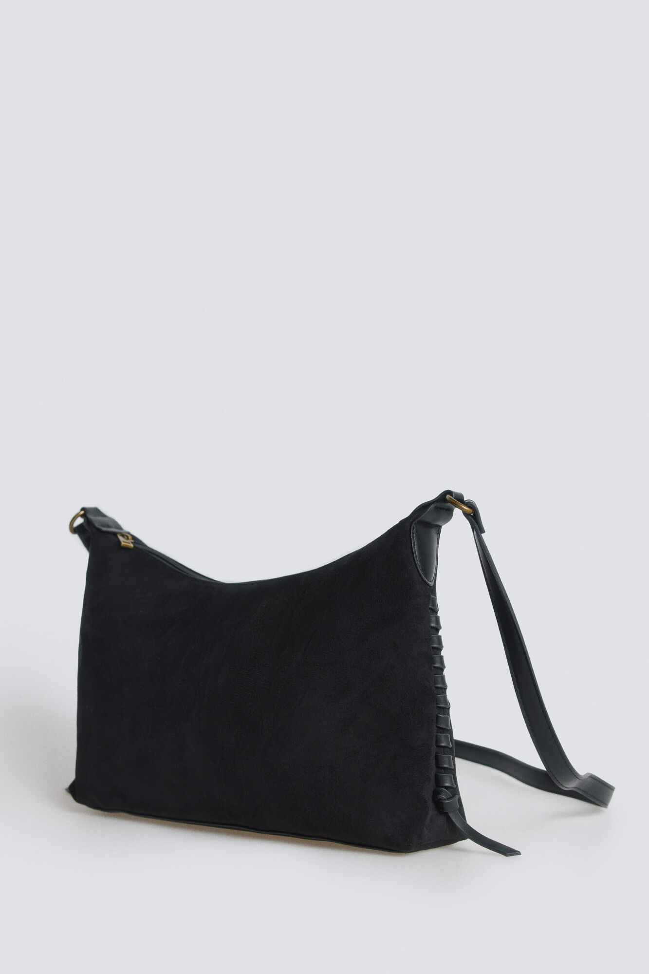 Springfield Bolsa shopper efecto ante negro