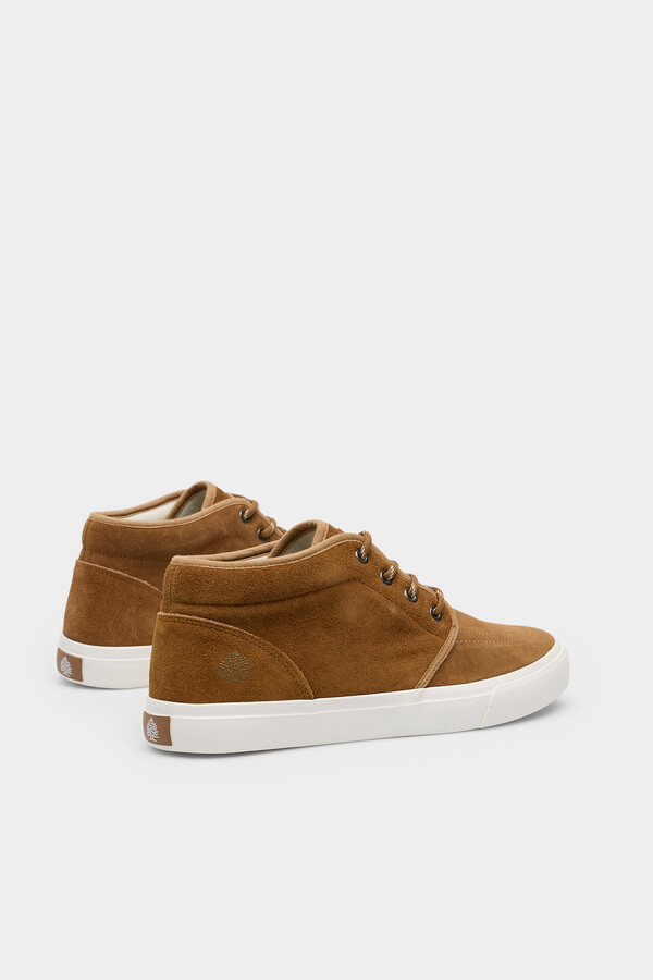 Springfield Botín deportivo casual piel café