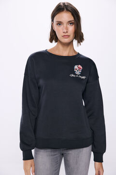 Springfield Sudadera "Día de muertos" gris